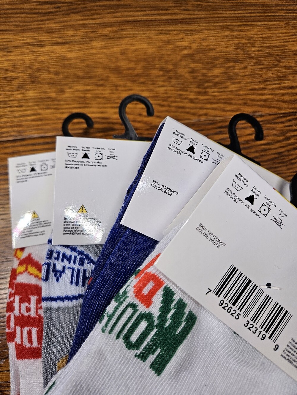 Crazy Socks Mens Novelty Crew Socks Bundle Of 5 - Picture 7 of 8